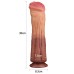 Lovetoy 12 Inch Dual Layered Silicone Horse Cock