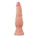 Lovetoy 9.5 Inch Dual Layered Silicone Cock Flesh Pink